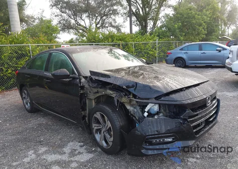 2018 Honda Accord Ex z USA, uszkodzony, nr VIN 1HGCV1F49JA114767